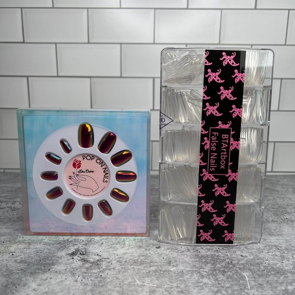 Lime Crime Pop On Nails + BT ArtBox False Nails - Picture 2 of 2